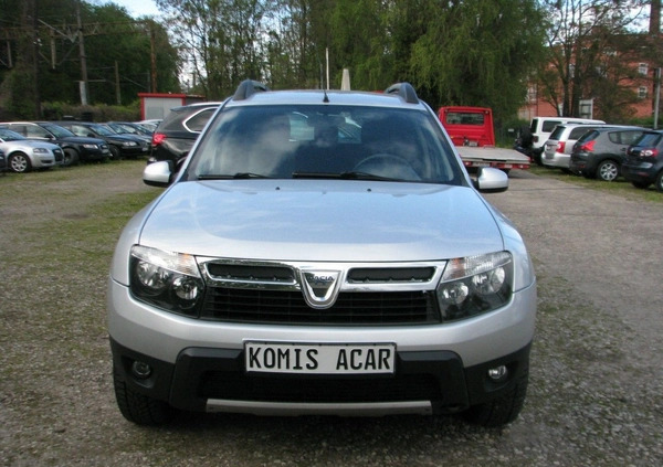 Dacia Duster cena 25900 przebieg: 142947, rok produkcji 2013 z Bytom Odrzański małe 631